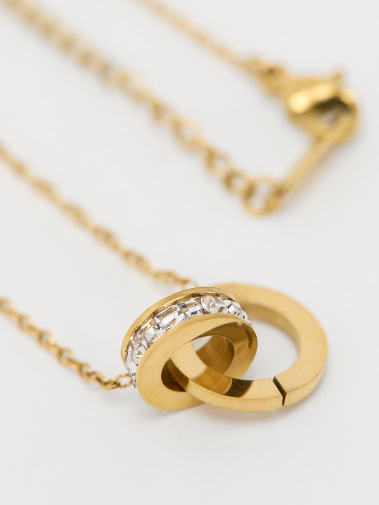 Interlocking Charm Necklace