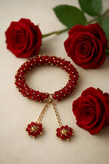 Crystal Beaded Bracelet