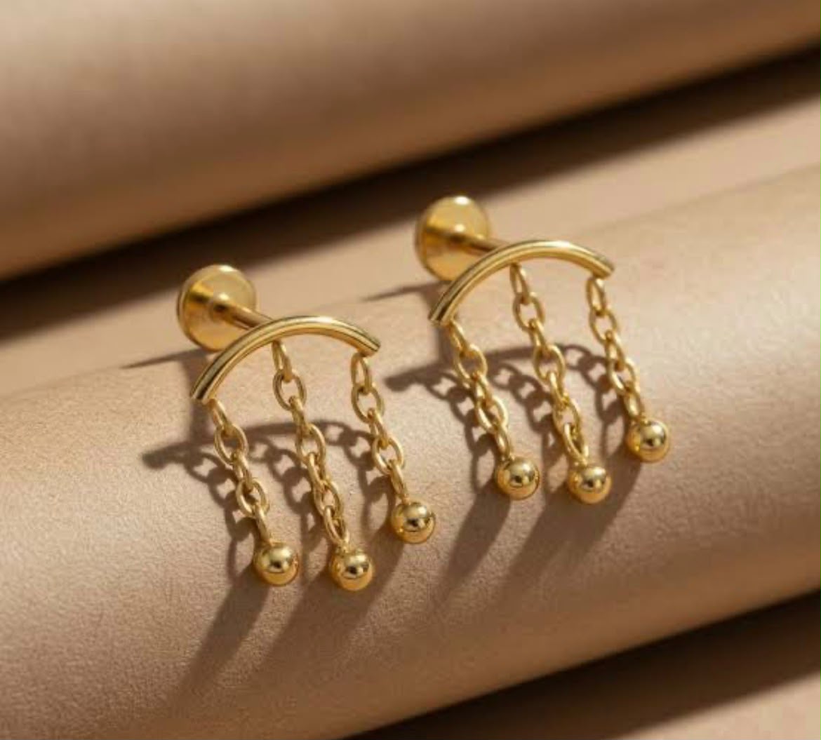 Chain Hanging Earrings
