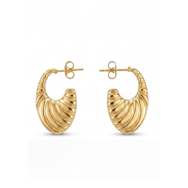Chunky Hoop Earrings