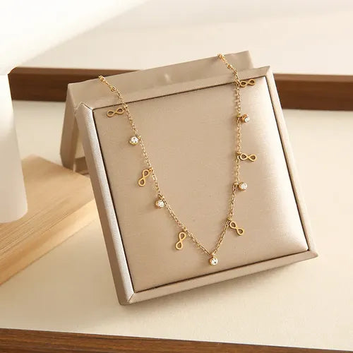 Infinite Glow Charm Necklace