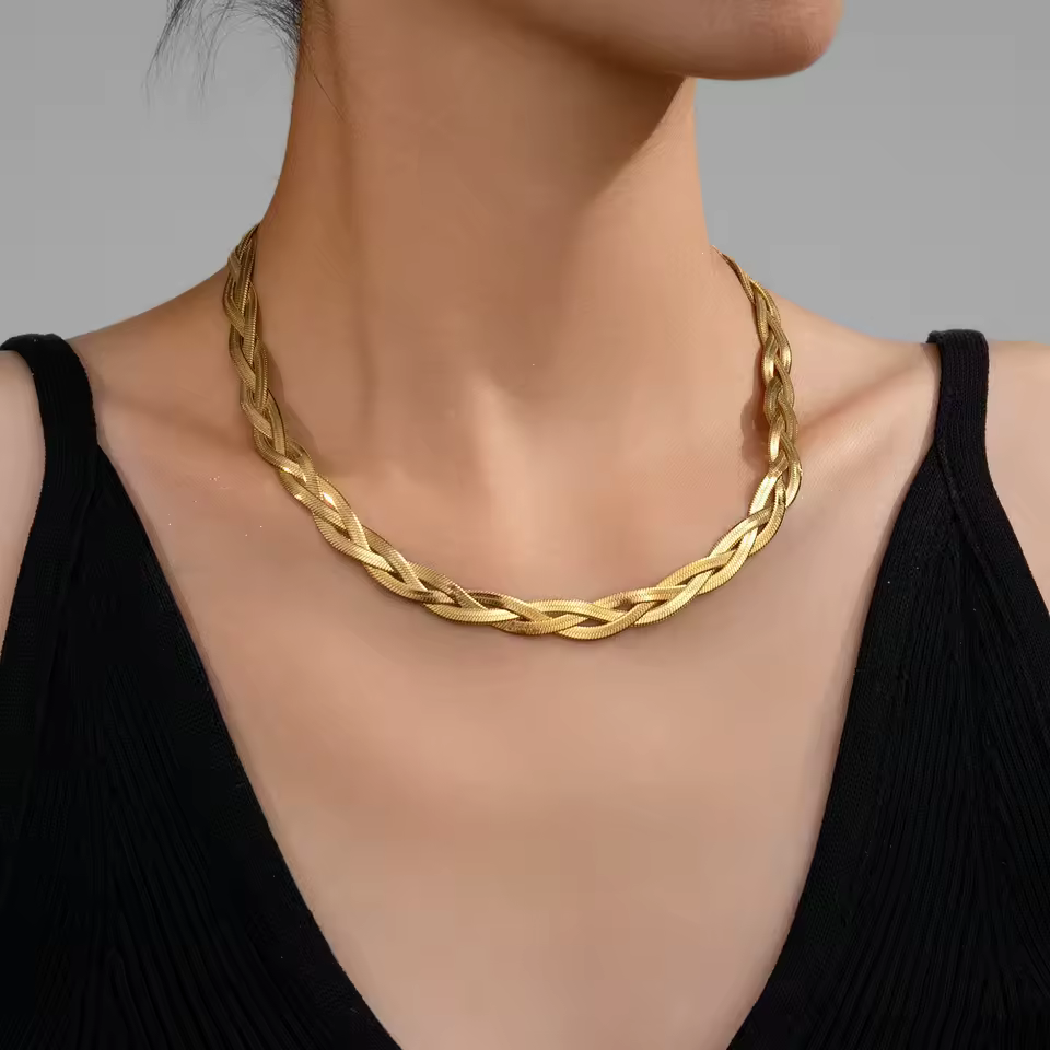 Triple Chain Necklace