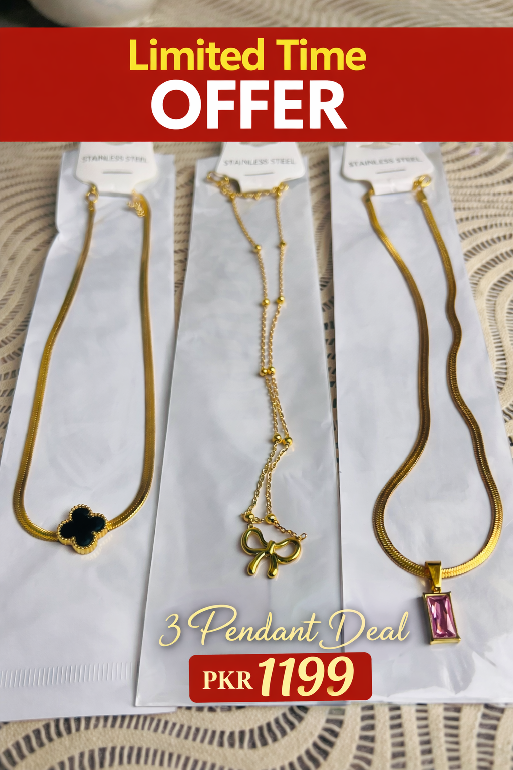3 Pendants