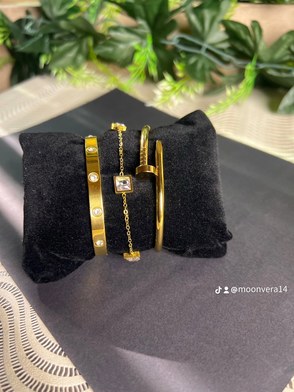 Gold Bracelet Stack ✨