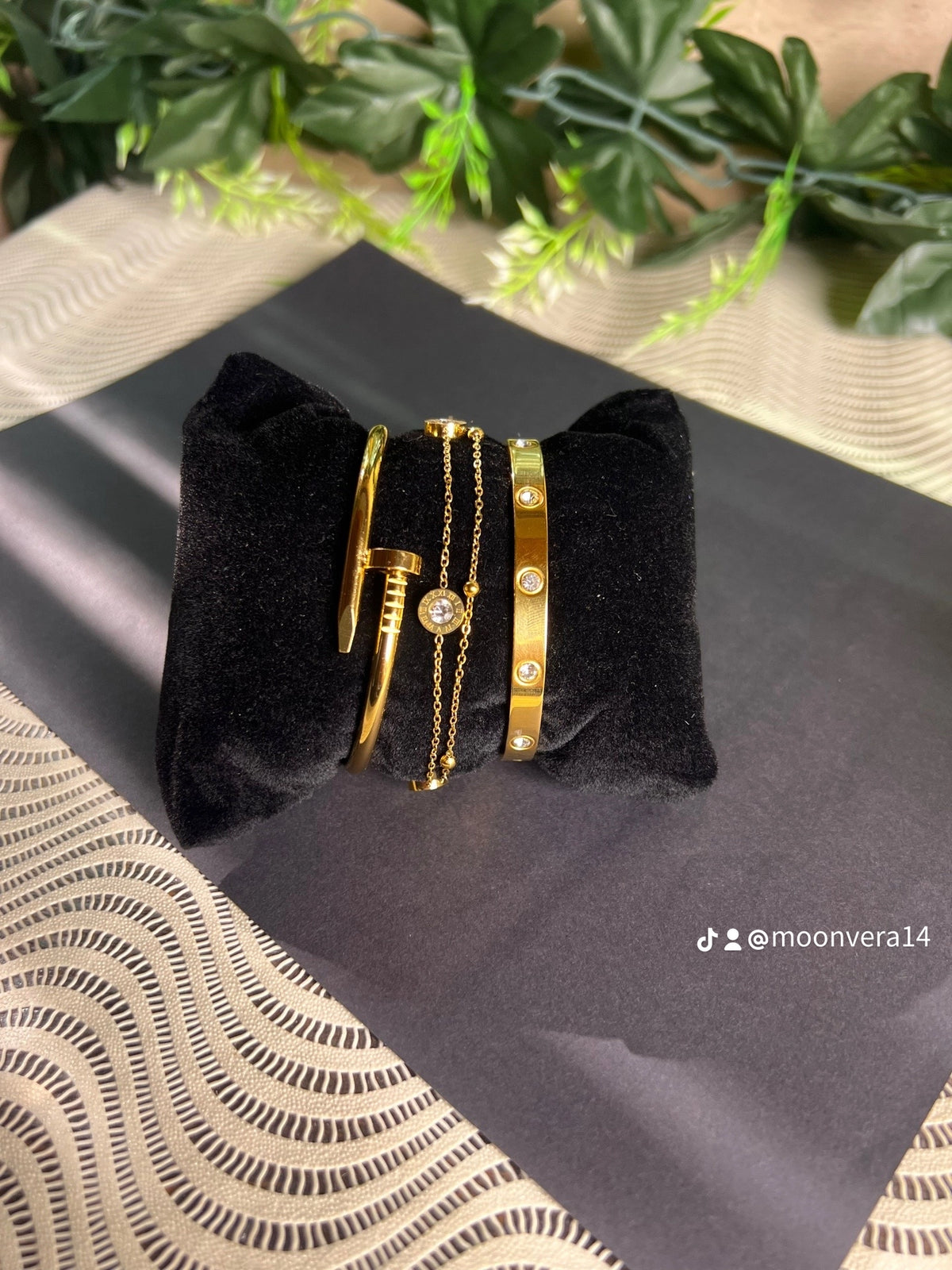 Gold Bracelet Stack ✨