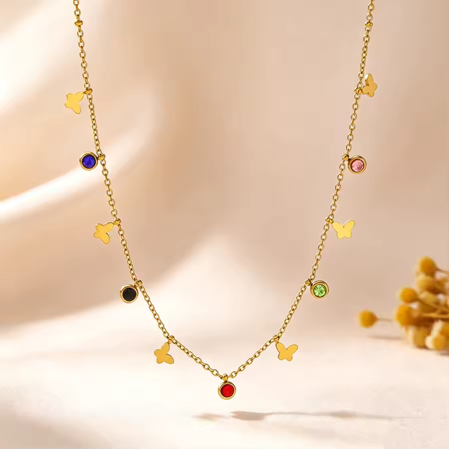 Butterfly Small Charm Necklace