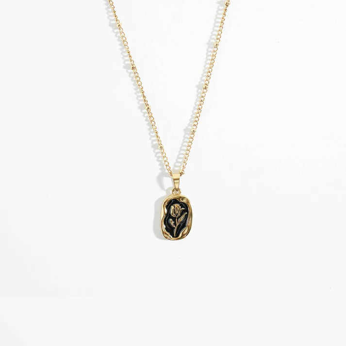 Tulip Gold Necklace