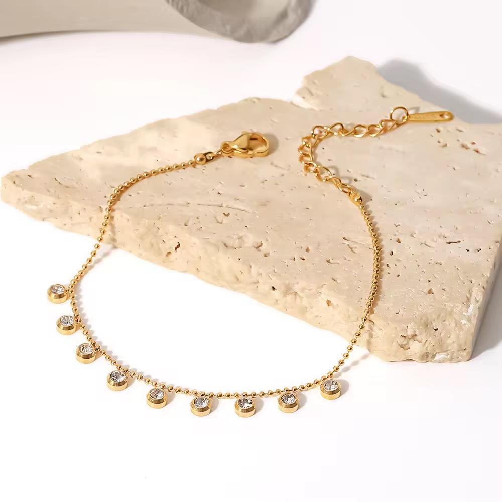 Round Zircon Bracelet