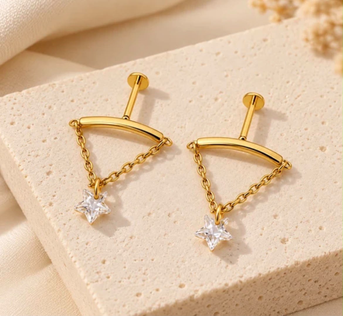 Chian  Hanging Studs