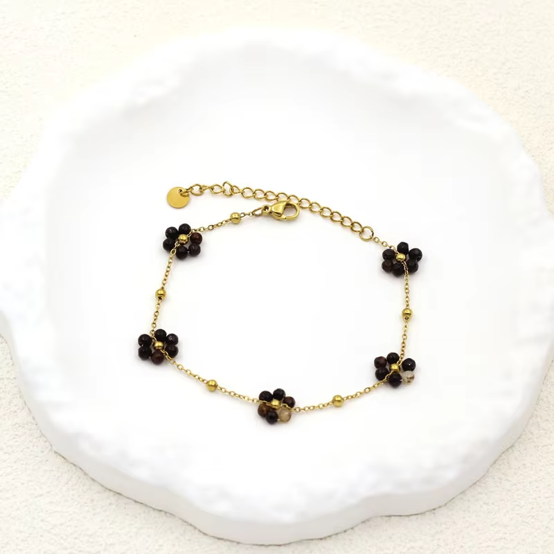 Golden Daisy Chain Bracelet