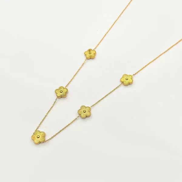 Clover Necklace - Stainless Steel