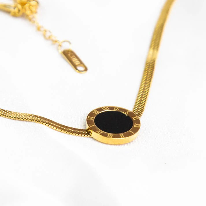 Roman Timeless Necklace - Stainless Steel