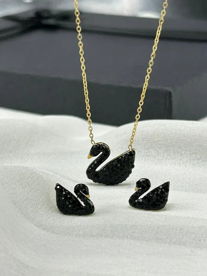 Set Swan (Necklace + Tops)