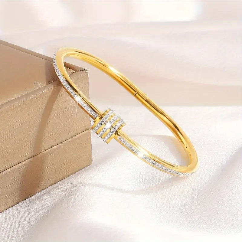 Paper Clip Link Bracelet - Stainless Steel (Copy)